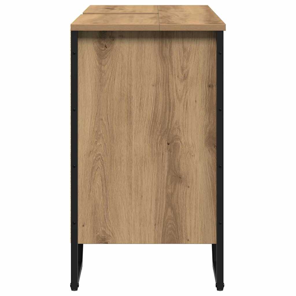 vidaXL Ντουλάπι Λεκάνης Artisan Oak 91 x 35 x 60 εκ Επεξεργασμένο ξύλο