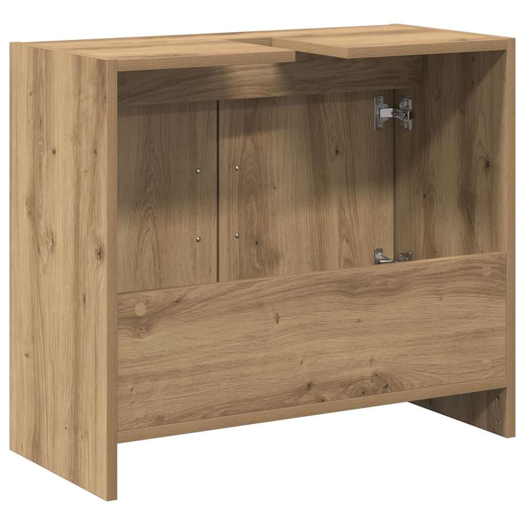 vidaXL Ντουλάπα Νιπτήρα Artisan Oak 63 x 29 x 55 cm Επεξεργασμένο ξύλο