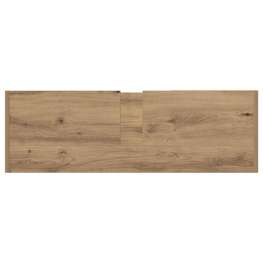 vidaXL Ντουλάπι Νιπτήρα Artisan Oak 90 x 29 x 55 εκ.