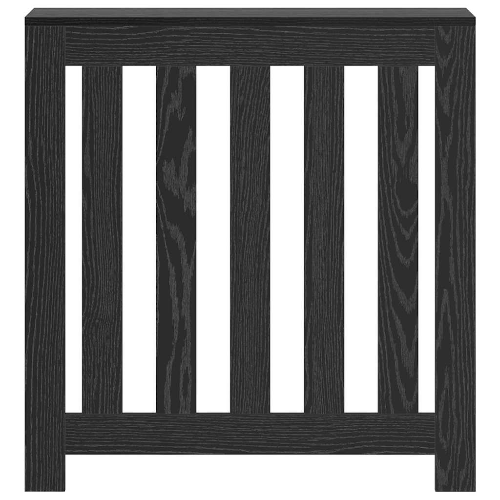 vidaXL Καπάκι Καλοριφέρ Μαύρη Οξυά 78 x 20 x 82 cm Επεξεργασμένο ξύλο