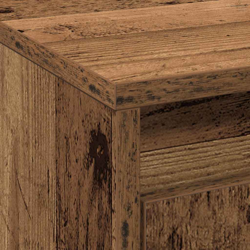 vidaXL Μονάδες TV Καφέ 139,5 x 34 x 50 εκ Επεξεργασμένο ξύλο