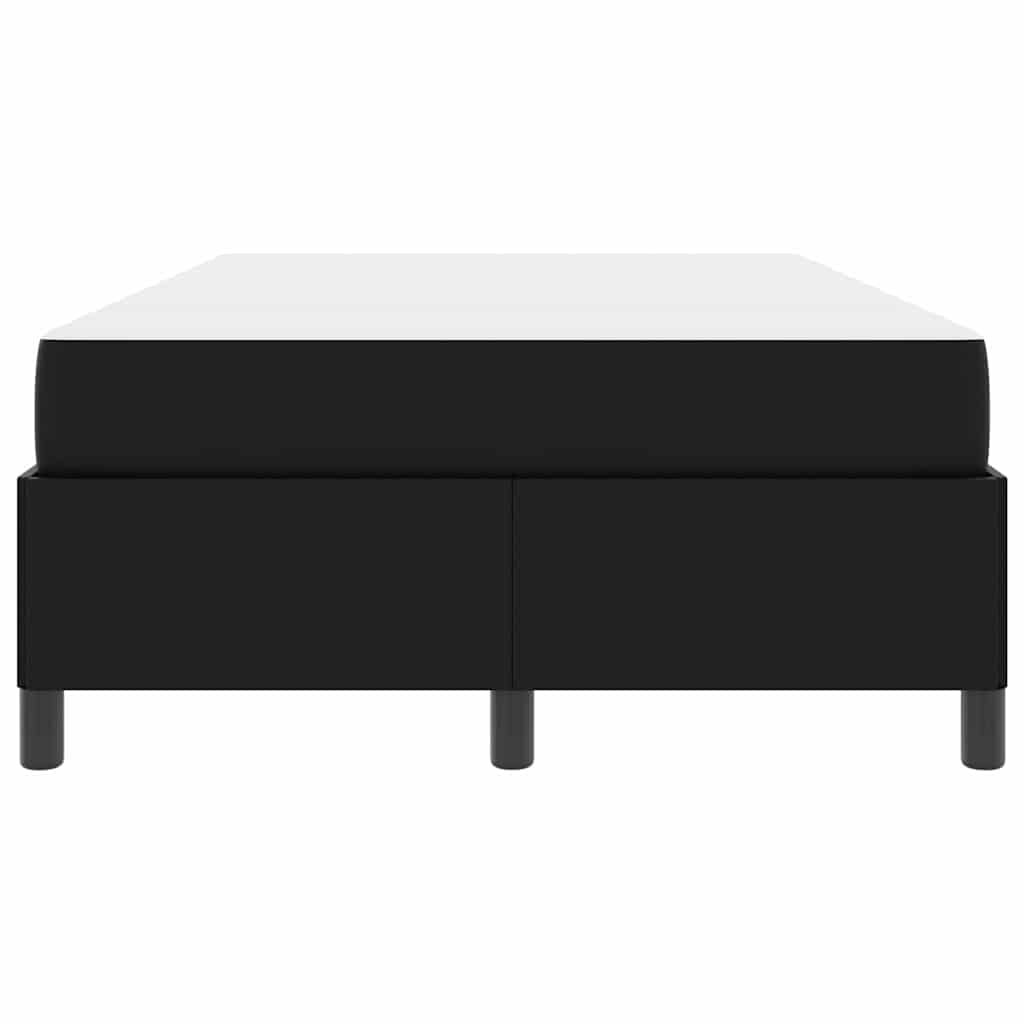 vidaXL Σκελετός Κρεβατιού με στρώμα Μαύρο 120 x 200 cm ύφασμα