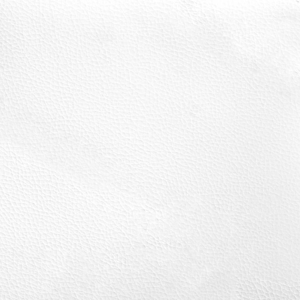 vidaXL Σκελετός Κρεβατιού με στρώμα Λευκό 180 x 200 cm ύφασμα