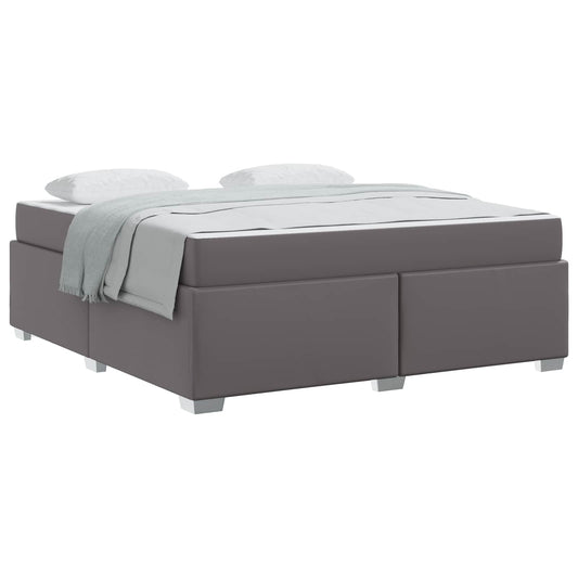 vidaXL Σκελετός Κρεβατιού Γκρι 180 x 200 cm ύφασμα
