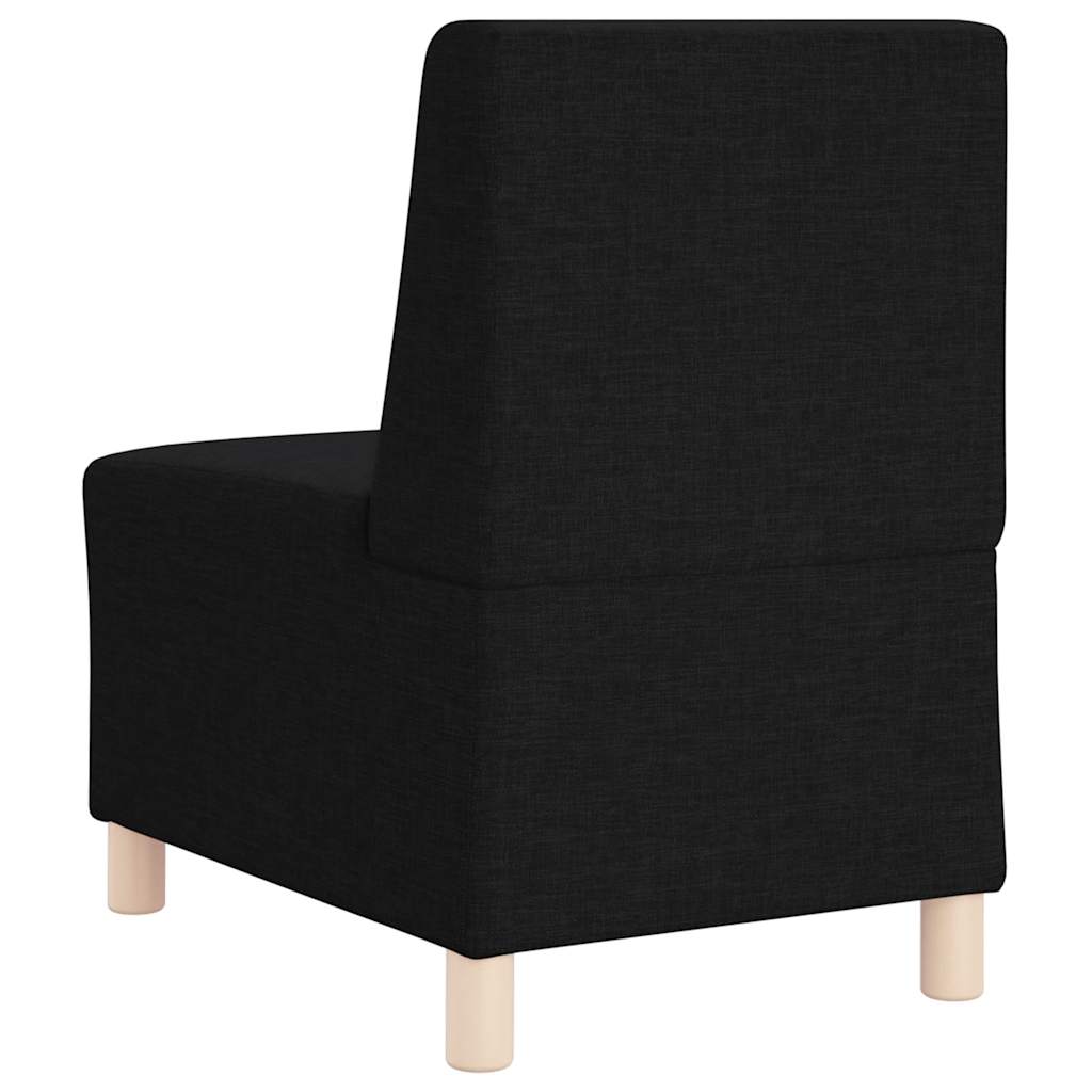 vidaXL Μοναδικός Καναπές χωρίς Χερούλια 2 pcs Μαύρο 55 x 74 x 82 εκ.