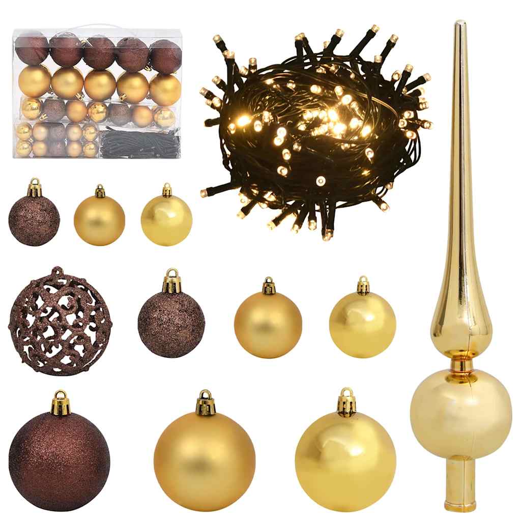 vidaXL Τεχνητό Χριστουγεννιάτικο Δέντρο Λευκό 150 cm ΠΕ και PVC