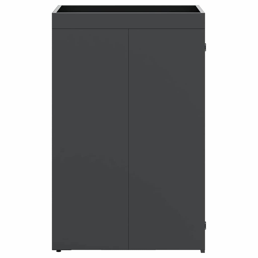 vidaXL Αποθήκευση Κάδου Ρόδας με Στέγη Πλανοστρόφιγγας για Μοναδικό Κάδο 240L