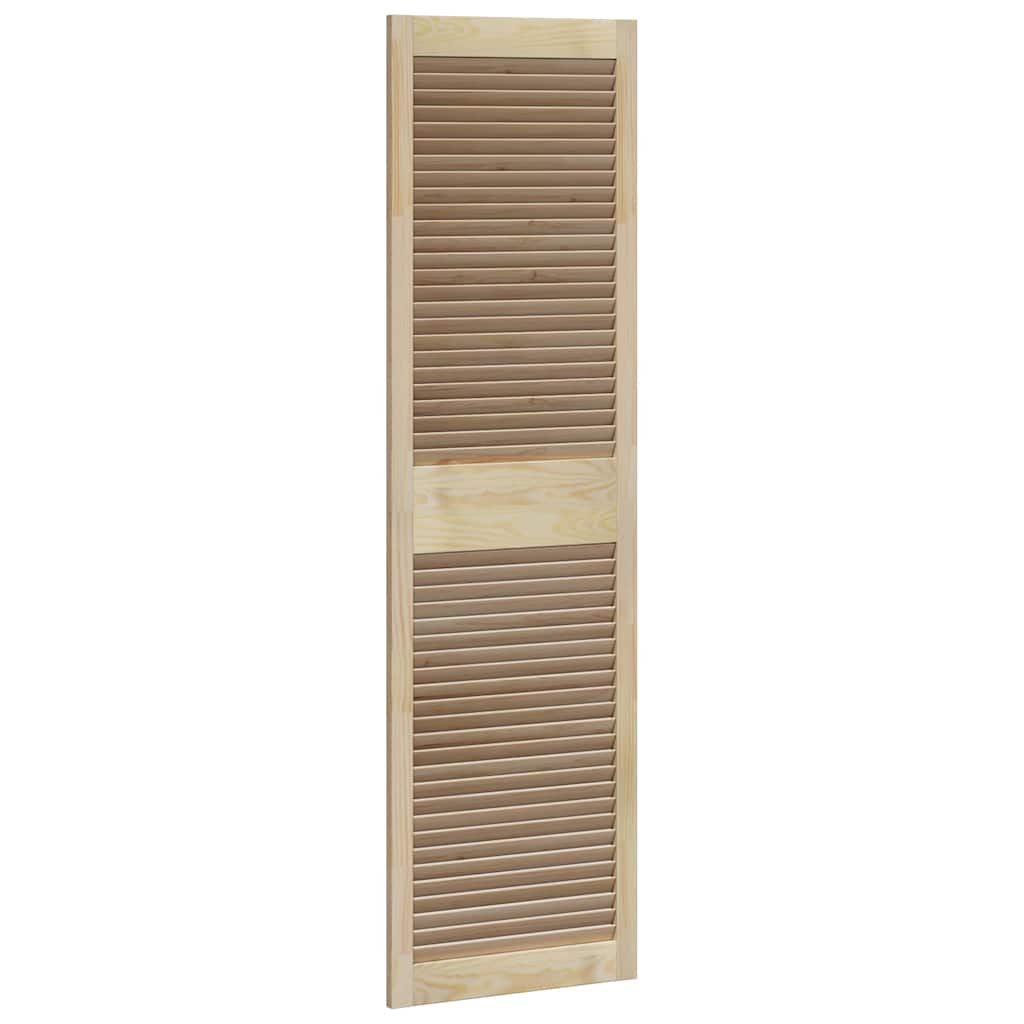 vidaXL Πόρτα Ντουλάπας με πόρτα 2 pcs Φυσικό 140.5 x 2.1 x 49.5 cm