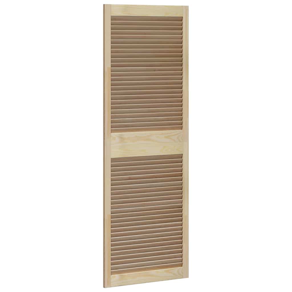 vidaXL Πόρτα Ντουλάπας Φυσικό 140.5 x 2.1 x 49.5 cm Μασίφ ξύλο πεύκου