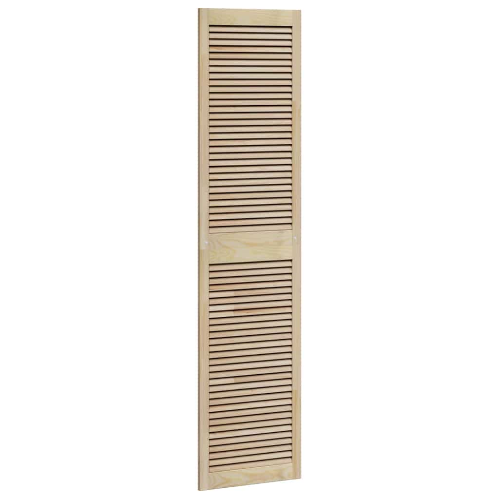 vidaXL Πόρτα Ντουλάπας Φυσικό 201 x 2,1 x 49,5 cm Μασίφ Ξύλο Πεύκου