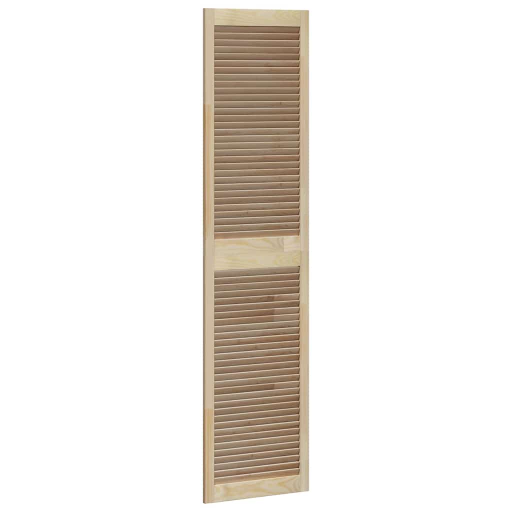 vidaXL Πόρτα Ντουλάπας Φυσικό 201 x 2,1 x 49,5 cm Μασίφ Ξύλο Πεύκου