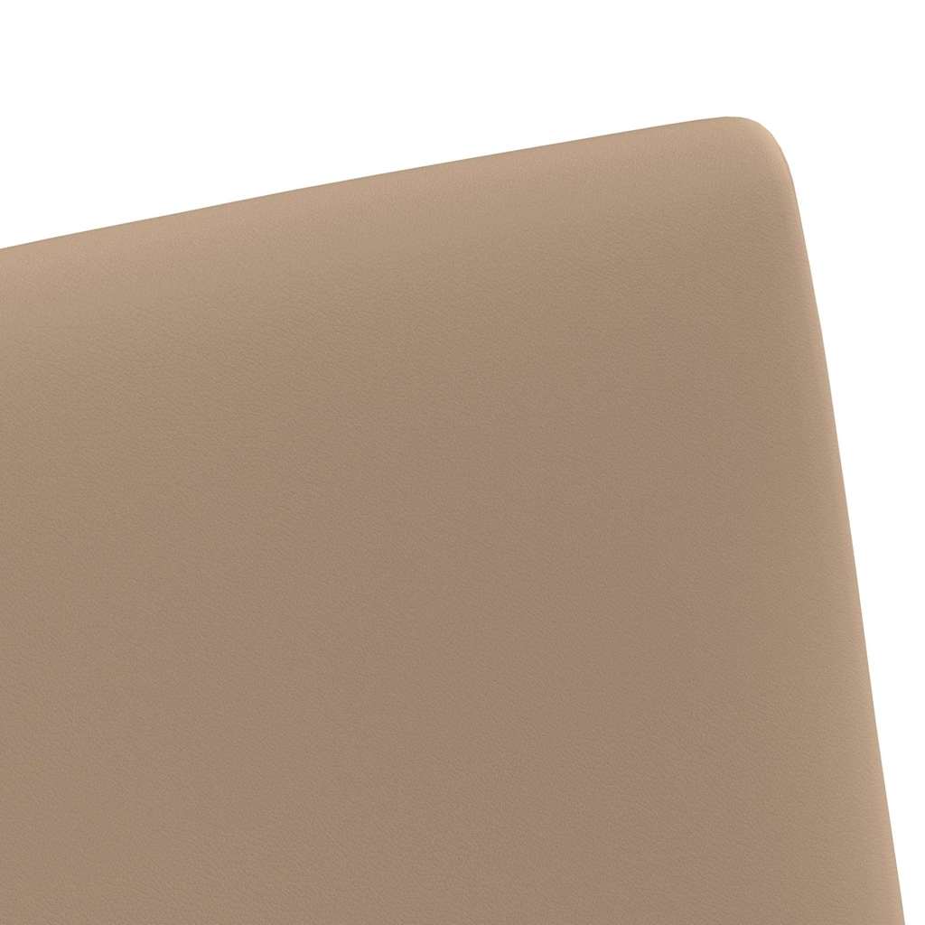 vidaXL Καρέκλες Φαγητού με Ρόδες 2 pcs Καπουτσίνο 57 x 66 x 94 εκ