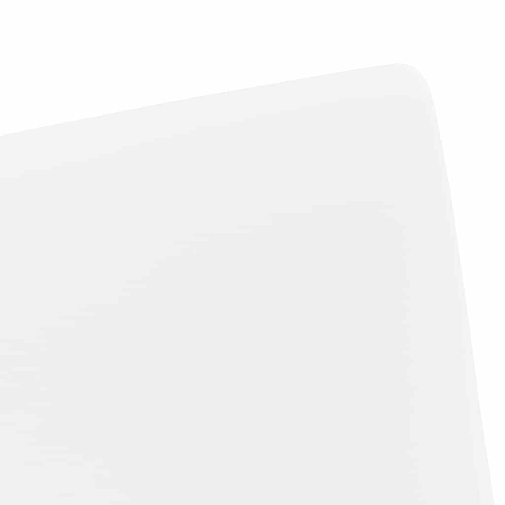 vidaXL Καρέκλες Φαγητού με Ρόδες 2 pcs Λευκό 57 x 66 x 94 εκ