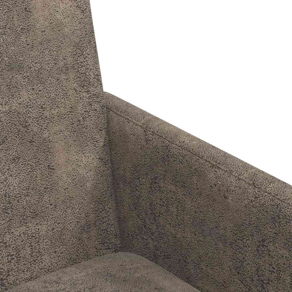 vidaXL Καρέκλες Φαγητού με Ρόδες 2 pcs Σκούρο γκρι 57 x 66 x 94 εκ