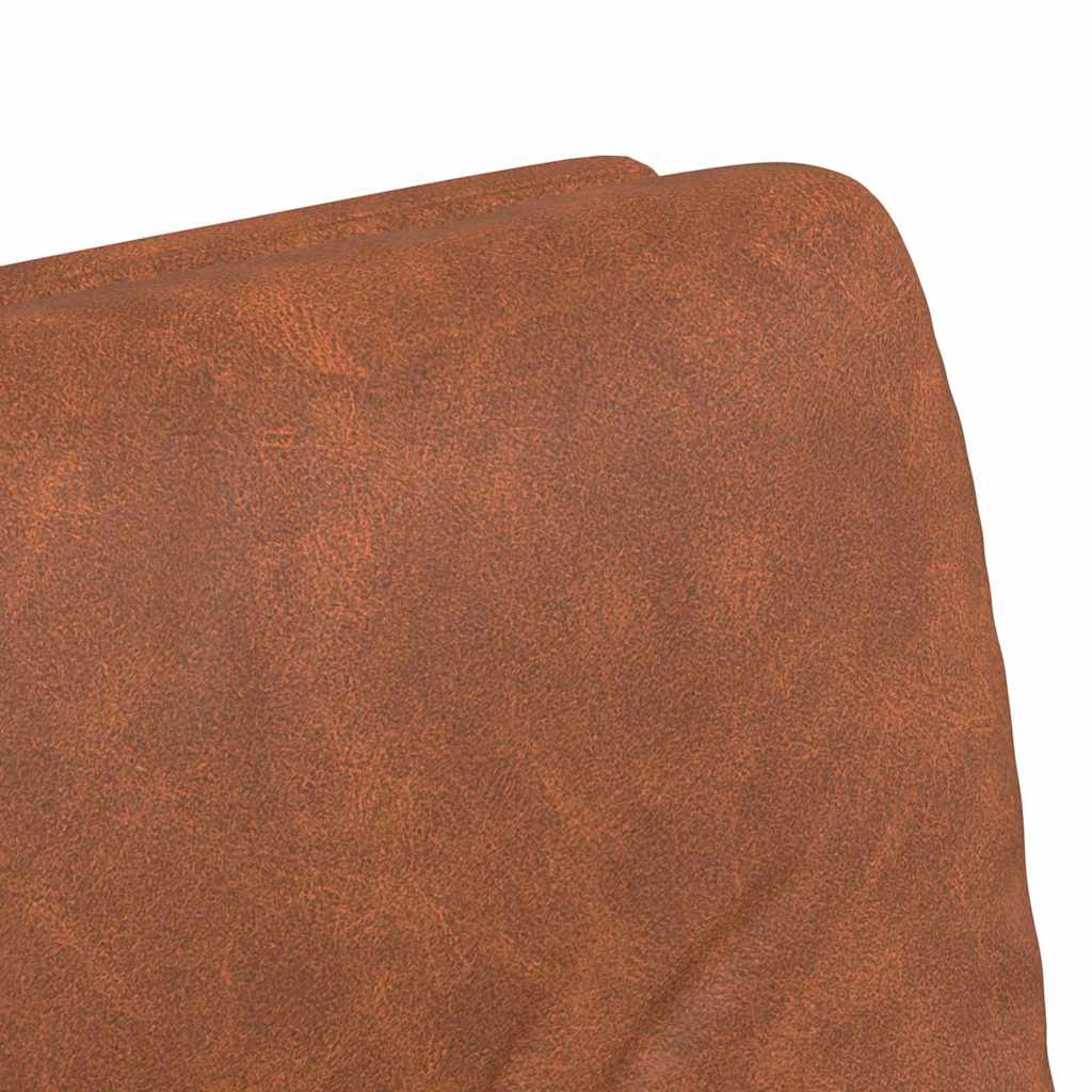 vidaXL Καρέκλες Φαγητού με Ρόδες με τροχούς 2 pcs Καφέ 57 x 67 x 95 εκ