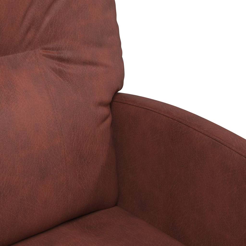 vidaXL Καρέκλες Φαγητού με Ρόδες 2 pcs Λαμπερό καφέ 57 x 67 x 95 εκ