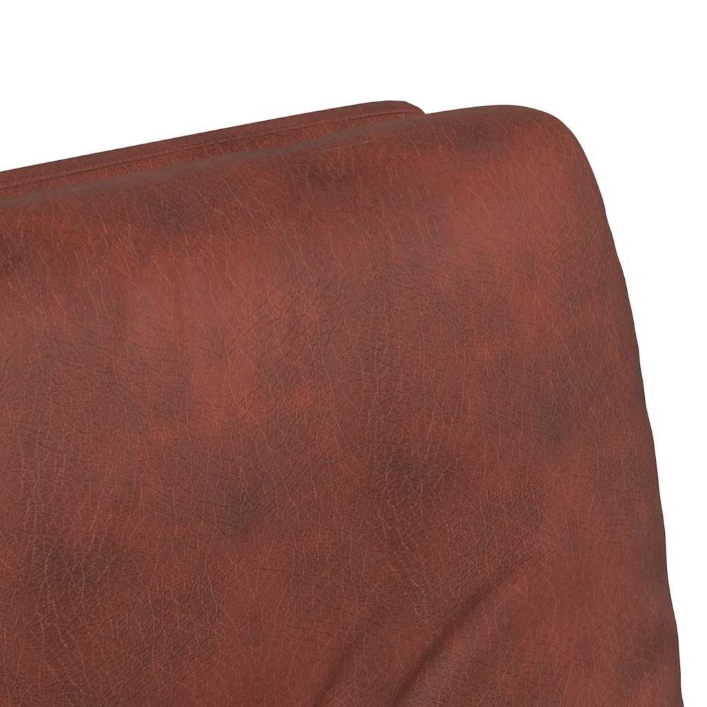 vidaXL Καρέκλες Φαγητού με Ρόδες 2 pcs Λαμπερό καφέ 57 x 67 x 95 εκ