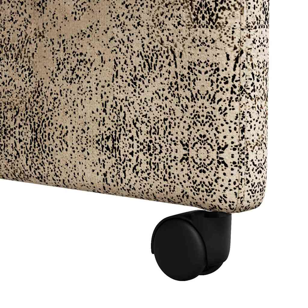 vidaXL Καρέκλες Φαγητού με Ρόδες 2 pcs Ανοιχτό γκρι 57 x 67 x 95 εκ