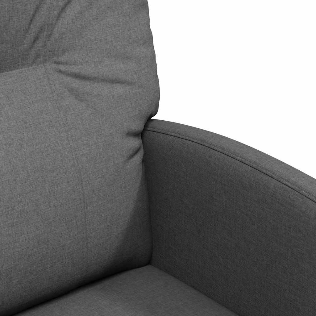 vidaXL Καρέκλες Φαγητού με Ρόδες 2 pcs Σκούρο γκρι 57 x 67 x 95 εκ