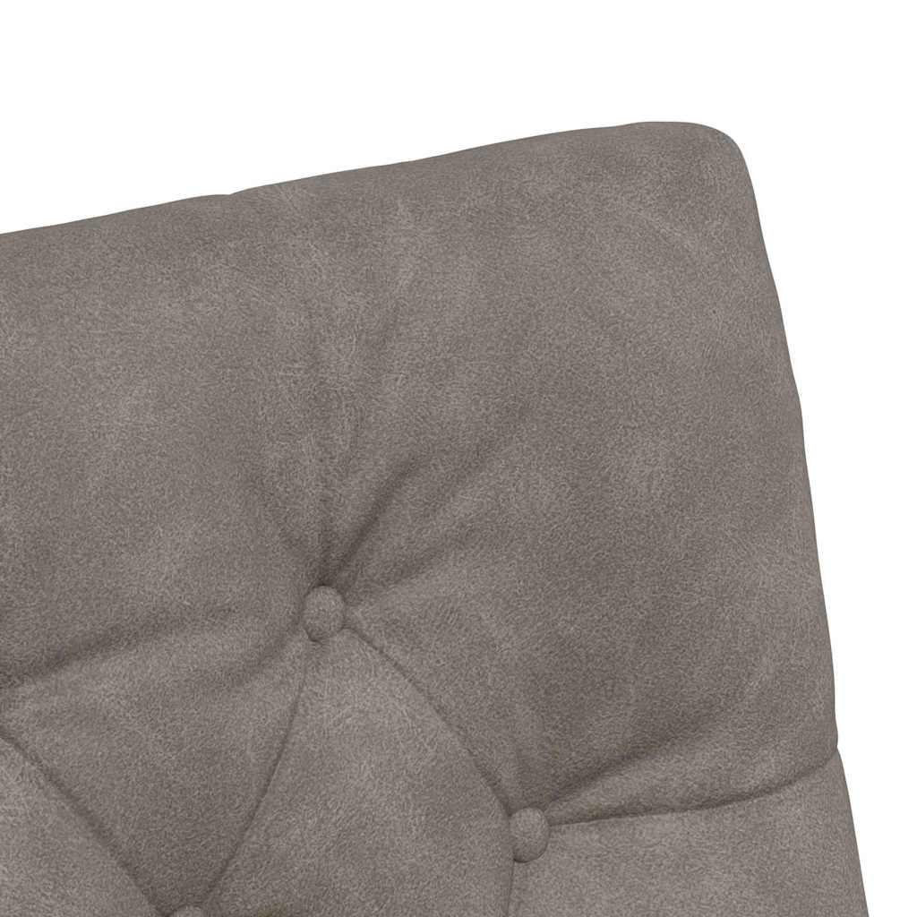 vidaXL Καρέκλες Φαγητού με Ρόδες με τροχούς 2 pcs Γκρι 58 x 67 x 97 εκ