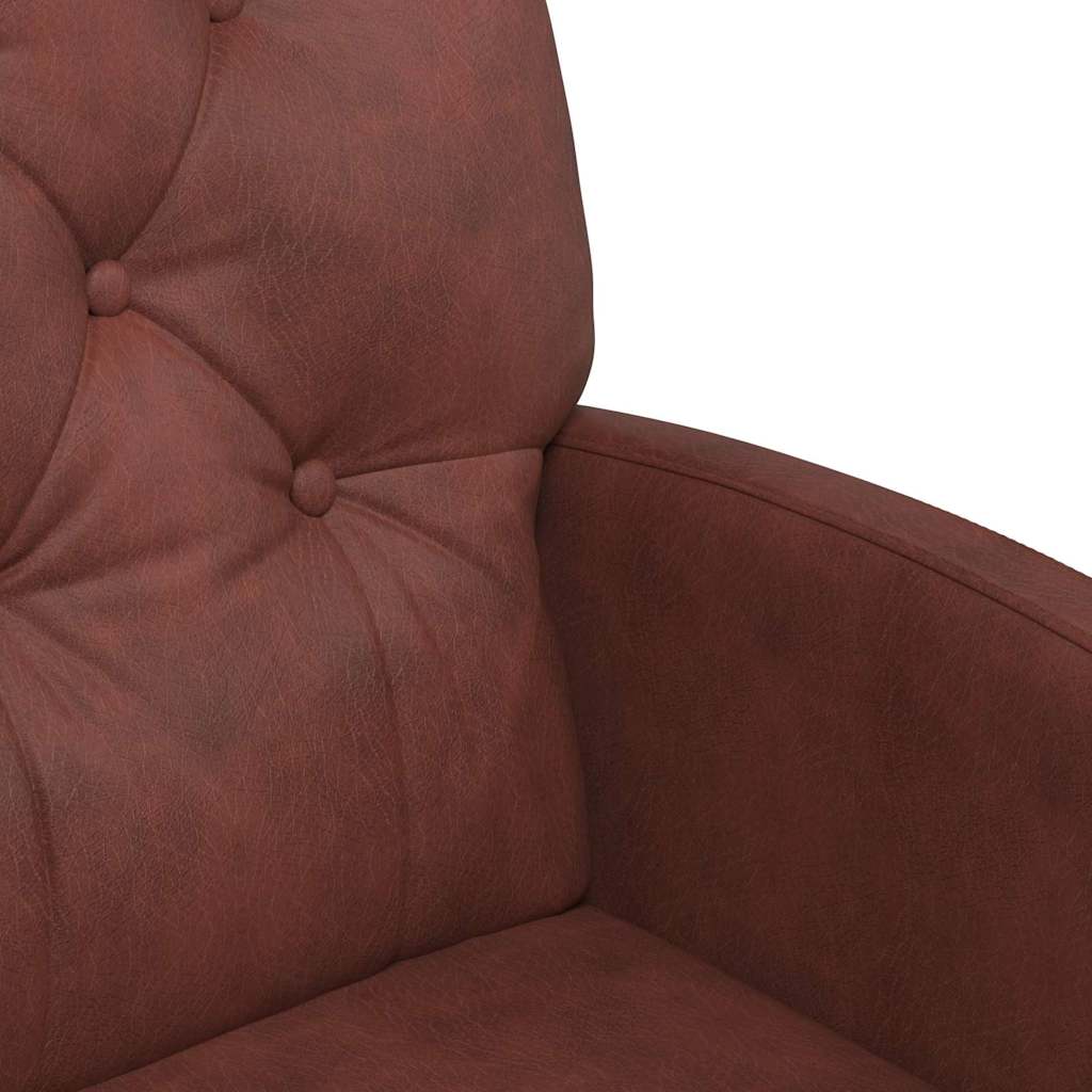 vidaXL Καρέκλες Φαγητού με Ρόδες 2 pcs Λαμπερό καφέ 58 x 67 x 97 εκ