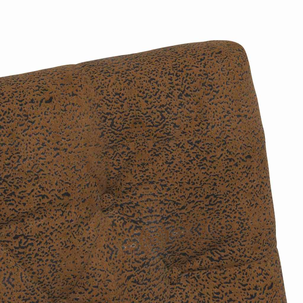 vidaXL Καρέκλες Φαγητού με Ρόδες με τροχούς 2 pcs Καφέ 58 x 67 x 97 εκ