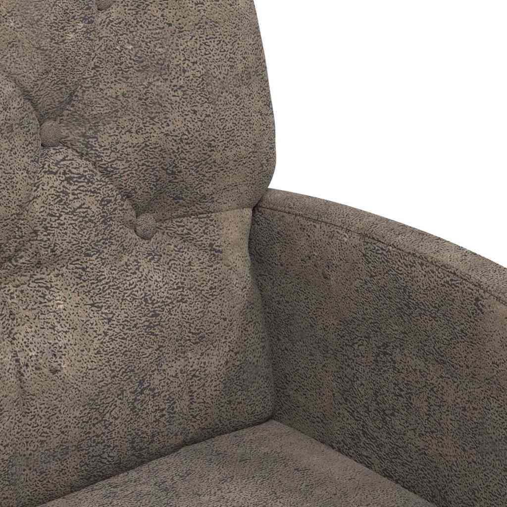 vidaXL Καρέκλες Φαγητού με Ρόδες 2 pcs Σκούρο γκρι 58 x 67 x 97 εκ