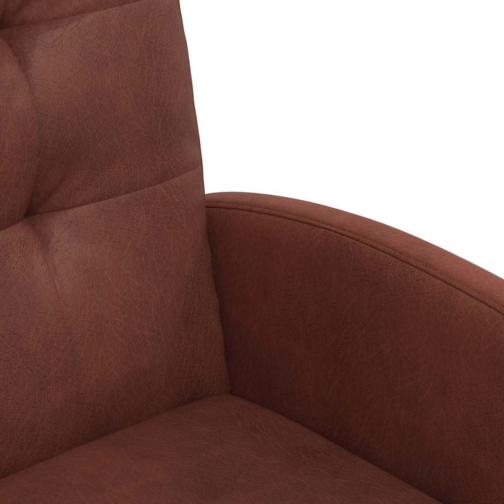 vidaXL Καρέκλες Φαγητού με Ρόδες 2 pcs Λαμπερό καφέ 57 x 67 x 98 εκ