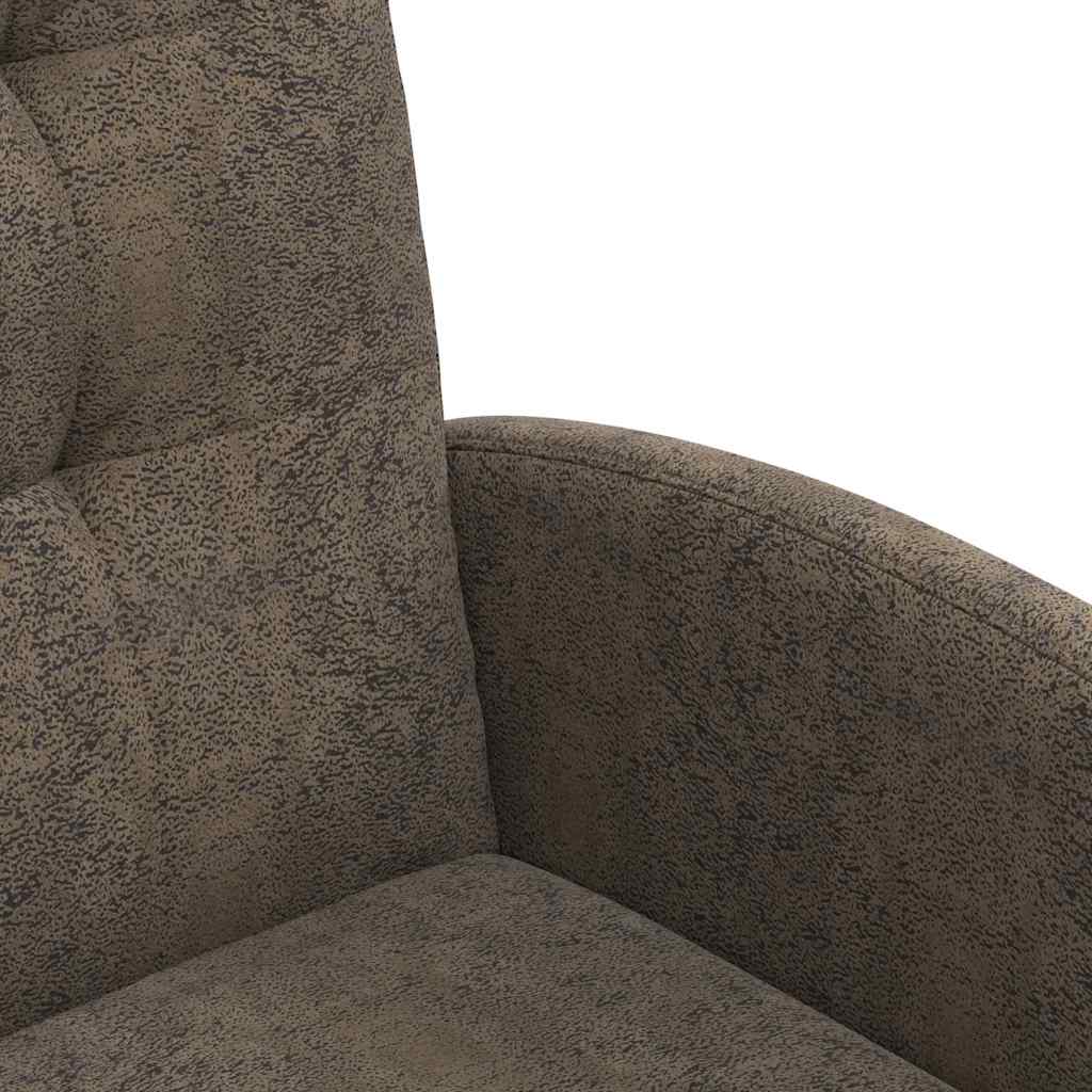 vidaXL Καρέκλες Φαγητού με Ρόδες 2 pcs Σκούρο γκρι 57 x 67 x 98 εκ