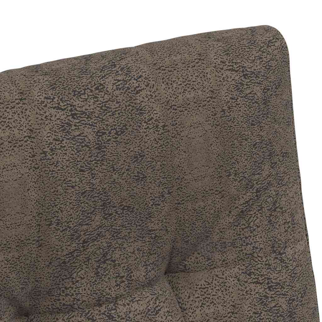 vidaXL Καρέκλες Φαγητού με Ρόδες 2 pcs Σκούρο γκρι 57 x 67 x 98 εκ