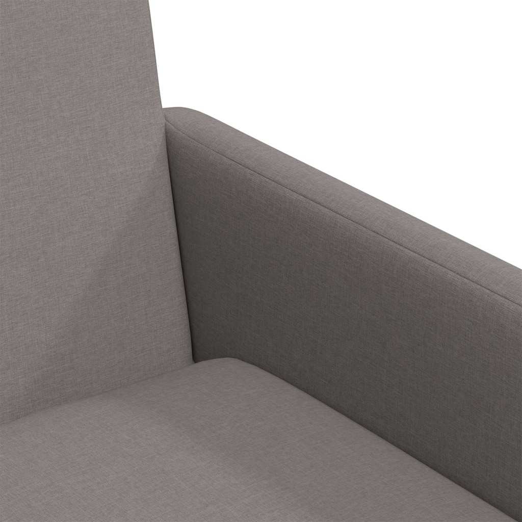 vidaXL Καρέκλες φαγητού 2 pcs Taupe 57 x 67 x 95 εκ ύφασμα