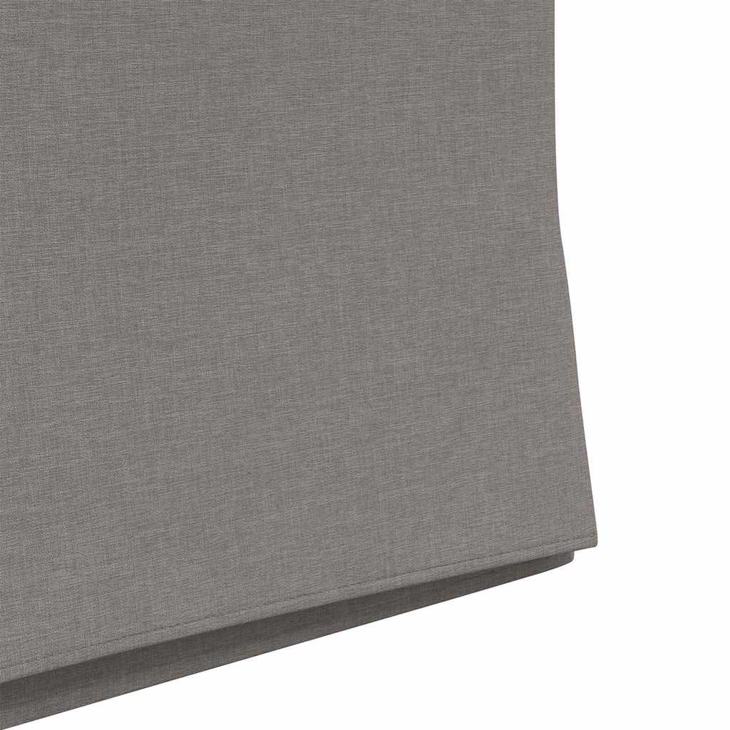 vidaXL Καρέκλες φαγητού 2 pcs Taupe 57 x 67 x 95 εκ ύφασμα