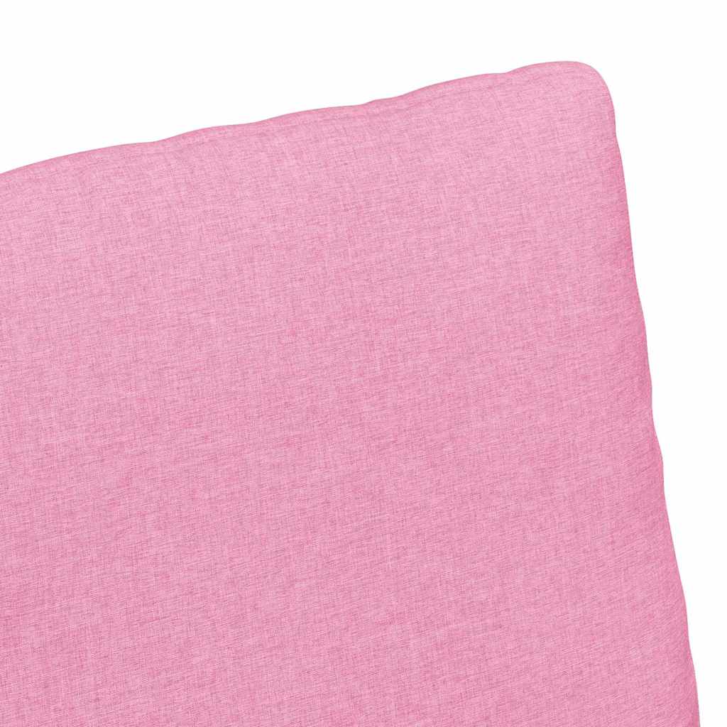 vidaXL Καρέκλες φαγητού 2 pcs Ροζ 57 x 67 x 98 εκ ύφασμα