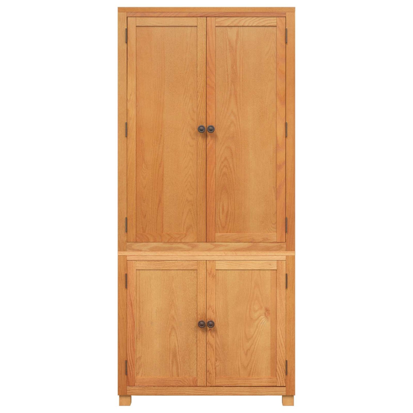 vidaXL Σετ Αποθηκευτικών Επίπλων με αποθήκευση Καφέ Επεξεργασμένο ξύλο