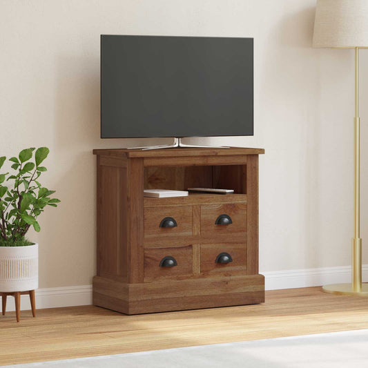 vidaXL Ντουλάπι αποθήκευσης Φυσικό 60 x 30 x 60 cm Στερεό Ξύλο Τίκ