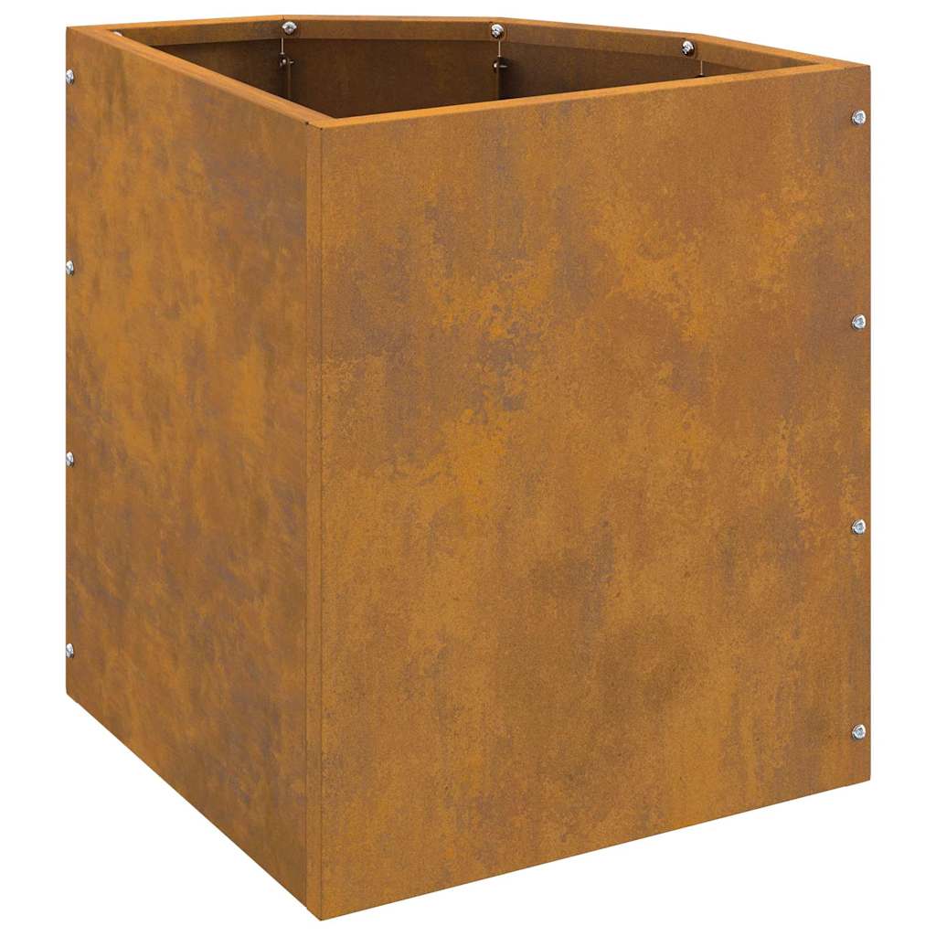 vidaXL Γωνιακό Ροδόδεντρο Σκ rusty 30 x 30 x 35 εκ