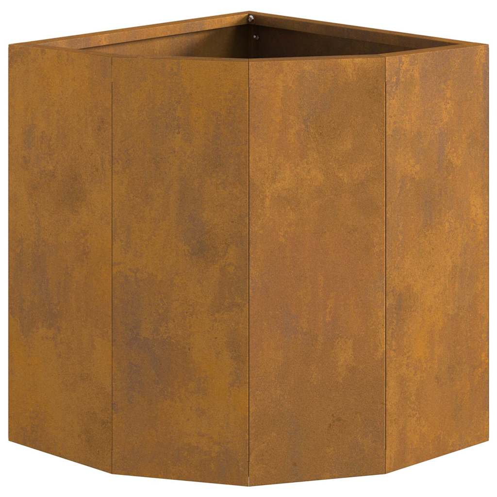 vidaXL Γωνιακό Ροδόδεντρο Σκ rusty 30 x 30 x 35 εκ