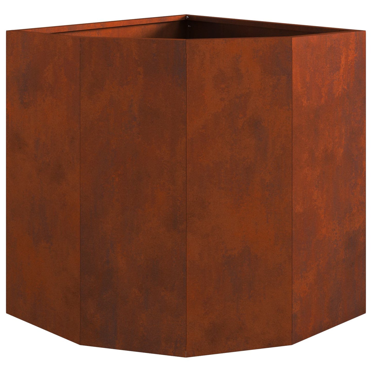 vidaXL Γωνιακό Ροδόδεντρο Σκ rusty 45 x 45 x 50 εκ