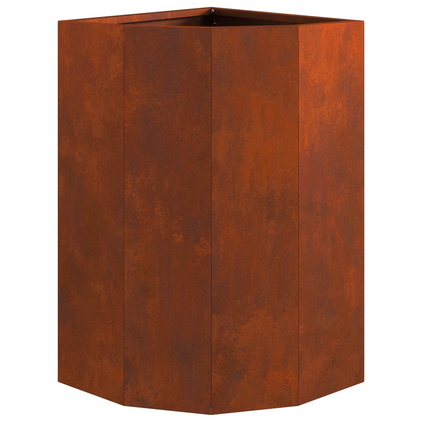 vidaXL Γωνιακό Ροδόδεντρο Σκ rusty 30 x 30 x 50 cm