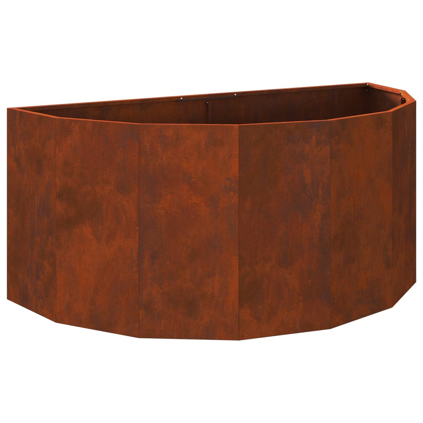 vidaXL Γλάστρα Σκ rusty 120 x 60 x 50 εκ. Ατσάλι Σκληρυθέν στον Αέρα
