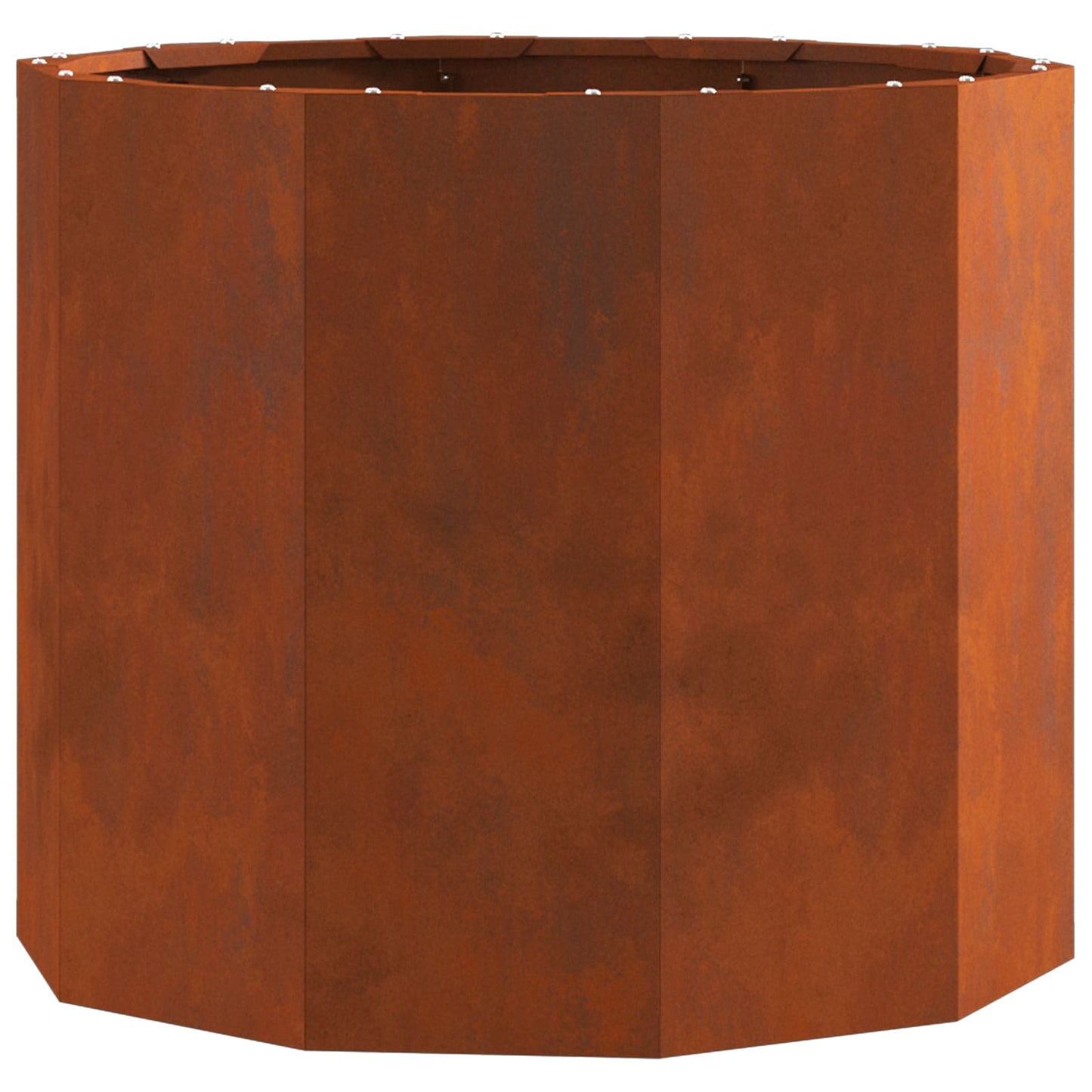 vidaXL Γλάστρα Σκ rusty 60 x 60 x 50 εκ Ατσάλι Σκληρυθέν στον Αέρα