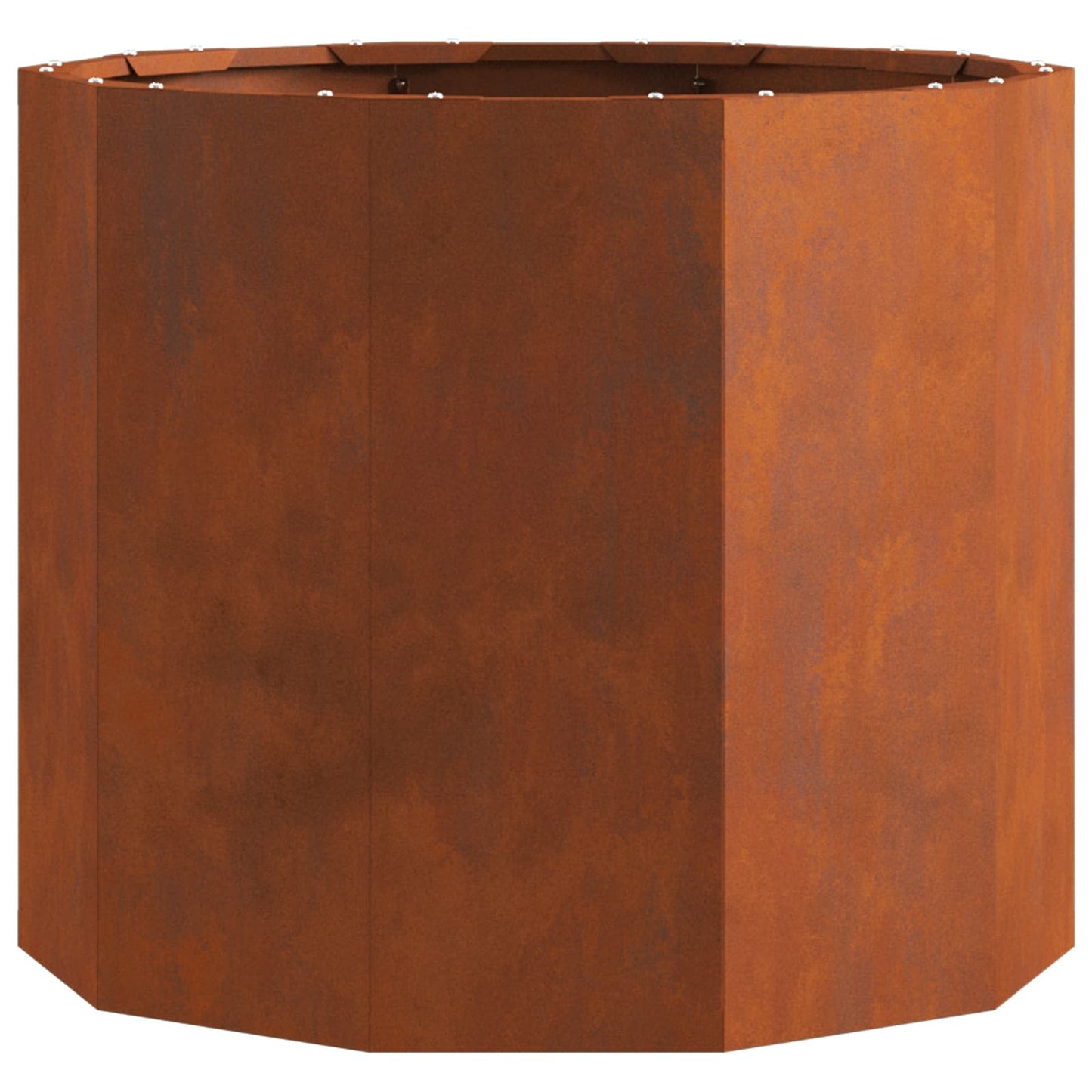 vidaXL Γλάστρα Σκ rusty 60 x 60 x 50 εκ Ατσάλι Σκληρυθέν στον Αέρα