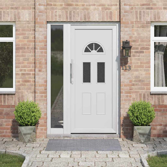 vidaXL Γλάστρα 2 pcs Ασημί 30 x 30 x 30 cm Επικαλυμμένος Χάλυβας