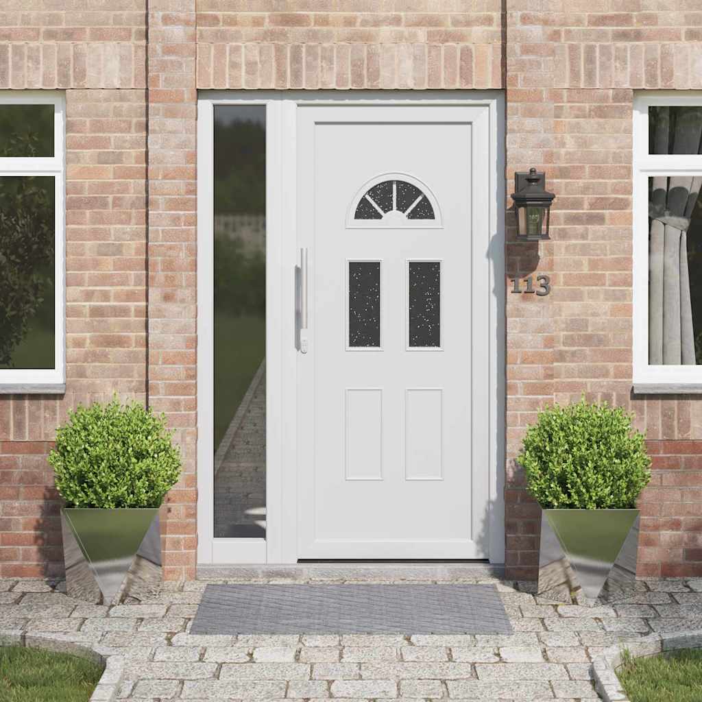 vidaXL Γλάστρα 2 pcs Ασημί 40 x 40 x 40 cm Ανοξείδωτο ατσάλι