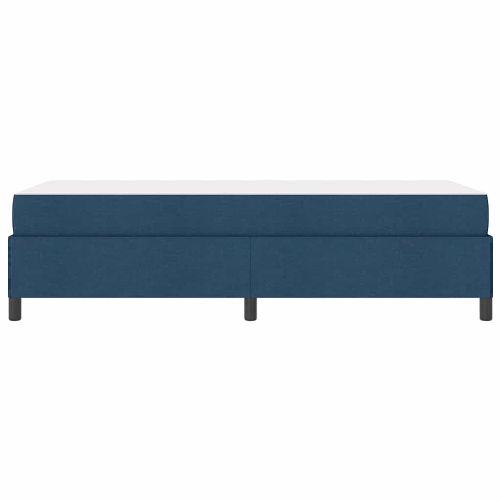vidaXL Κρεβάτι με ελατήρια Μπλε 80 x 200 cm ύφασμα