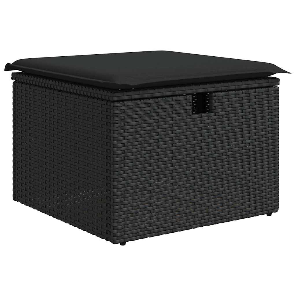 vidaXL Σετ Καναπέ Κήπου 7 τμχ. Πολυ ράταν