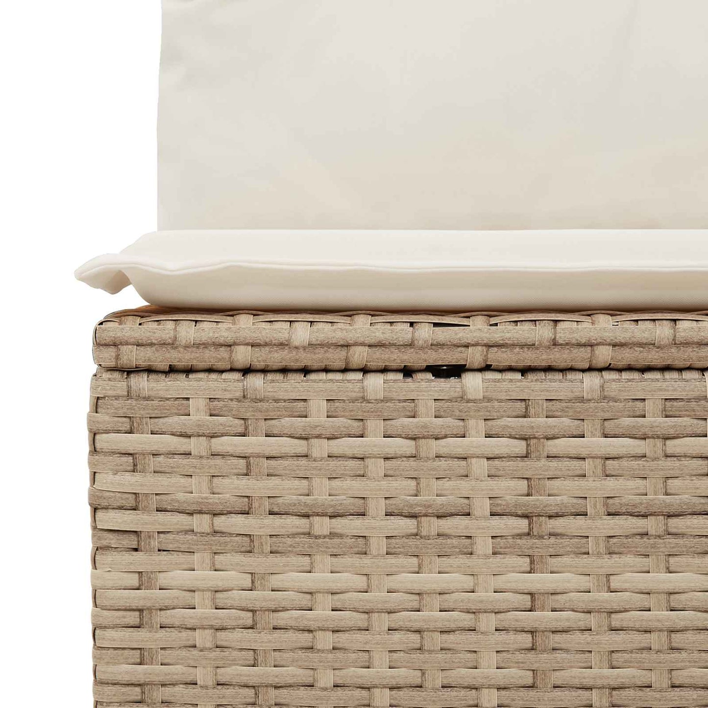 vidaXL Σετ Καναπέ Κήπου 8 τμχ. Μπεζ συνθετικό ρατάν