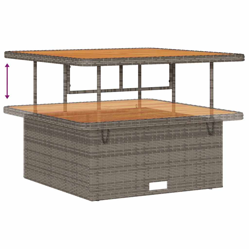 vidaXL Σετ Καναπέ Κήπου 13 pcs Γκρι Σκούρο γκρι 100 x 100 x 71 cm