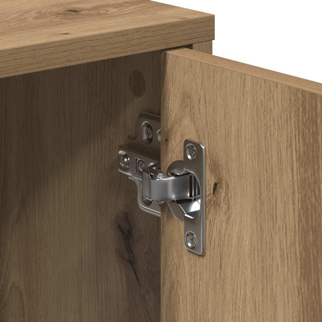vidaXL Highboard 2 pcs artisan δρυς 60 x 31 x 70 εκ Επεξεργασμένο ξύλο
