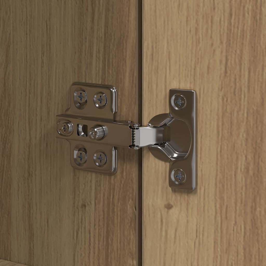 vidaXL Ντουλάπα Κουζίνας με ράφι artisan δρυς 60 x 50 x 180 εκ